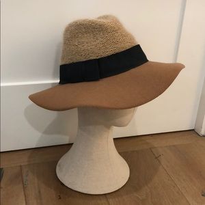 Bettina fedora wool hat camel